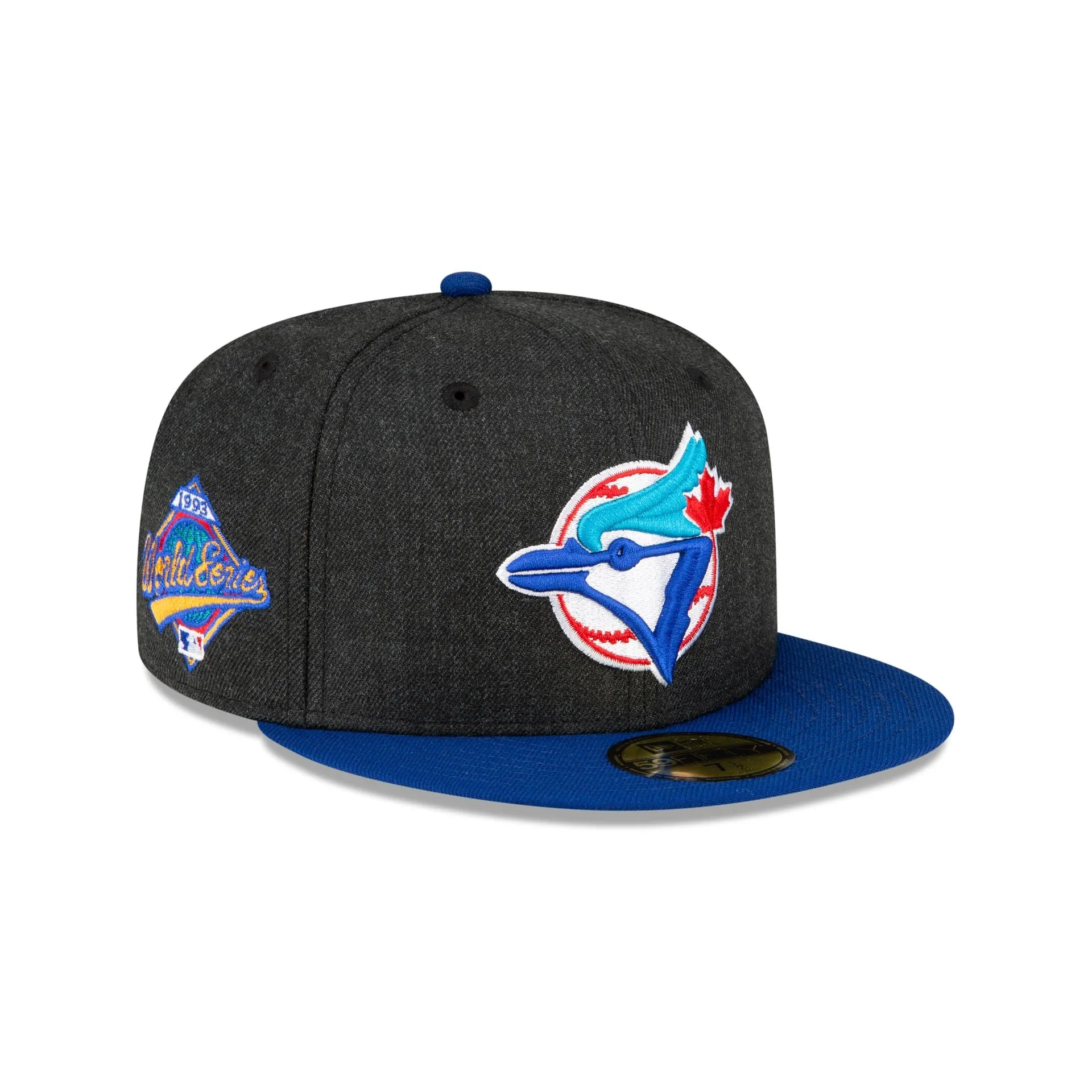 Just Caps Heathered Crown Toronto Blue Jays 59FIFTY Fitted Hat sold by New Era