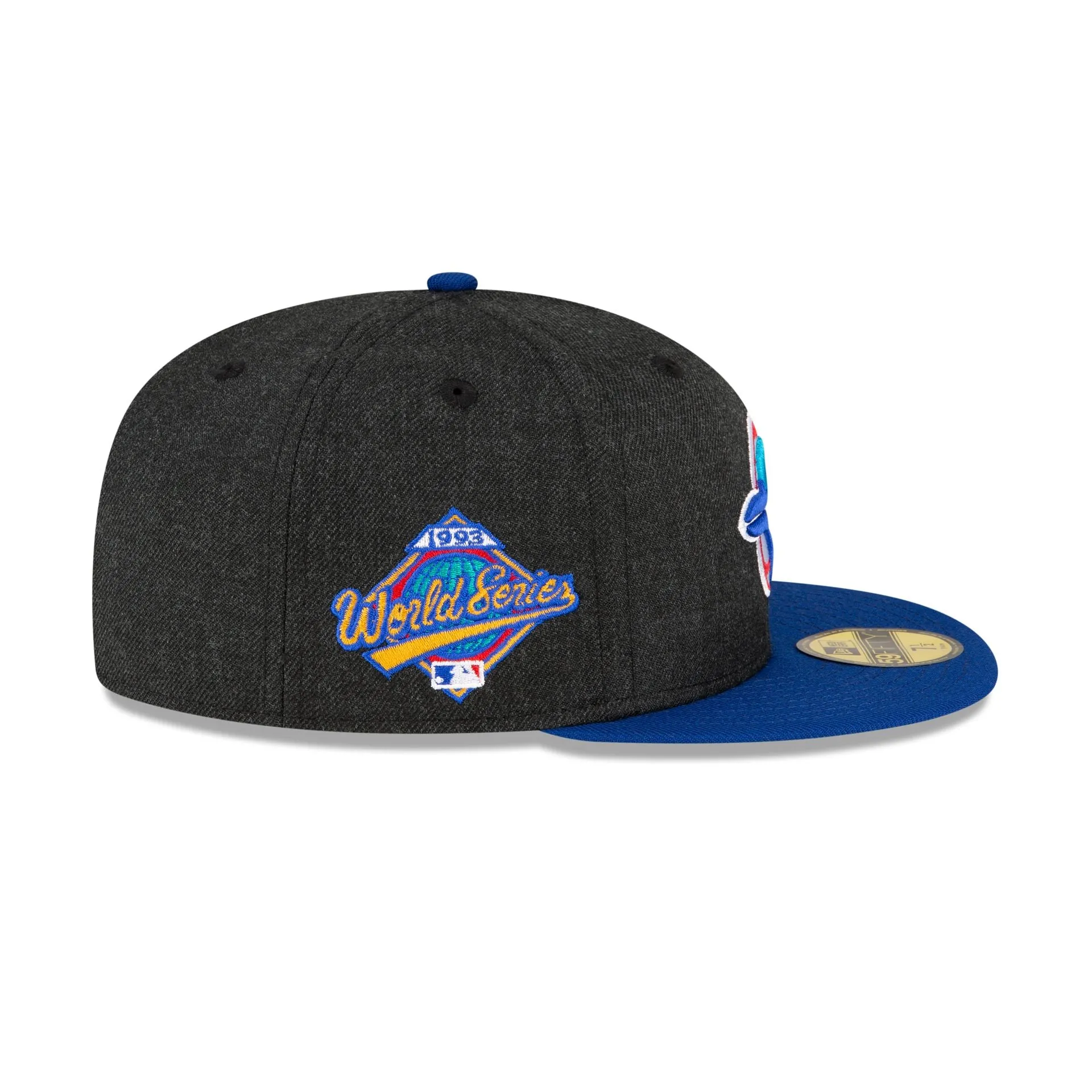 Just Caps Heathered Crown Toronto Blue Jays 59FIFTY Fitted Hat sold by New Era product image thumbnail 4