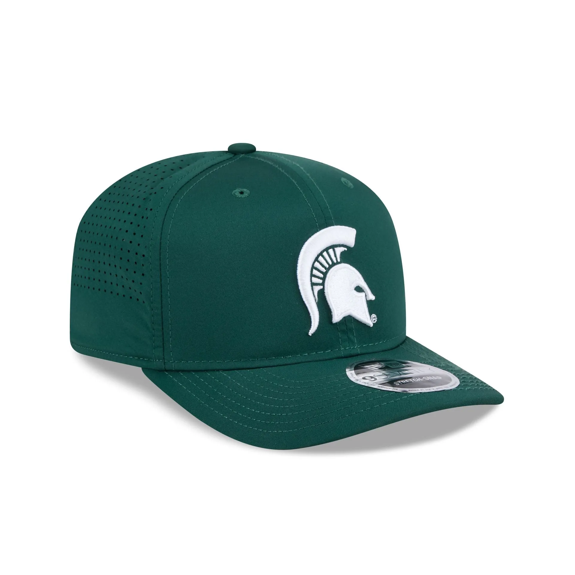 Michigan State Spartans Perform 9SEVENTY Stretch-Snap Hat sold by New Era product image thumbnail 3