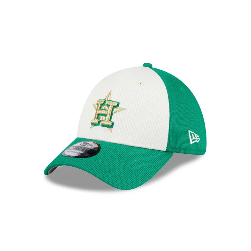 Houston Astros St. Patrick's Day 2024 39THIRTY Stretch Fit Hat sold by New Era