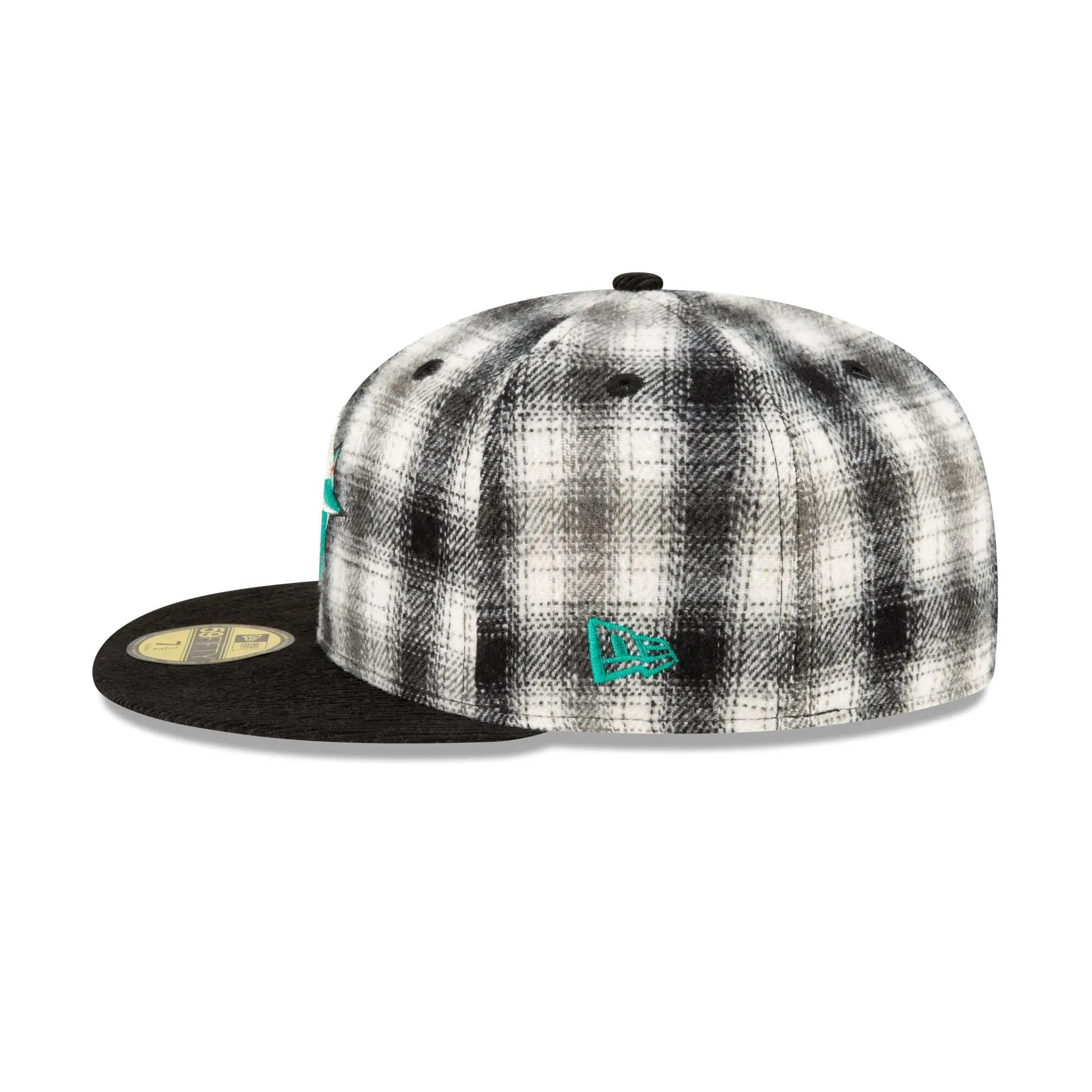 Just Caps Plaid Seattle Mariners 59FIFTY Fitted Hat sold by New Era product image thumbnail 5