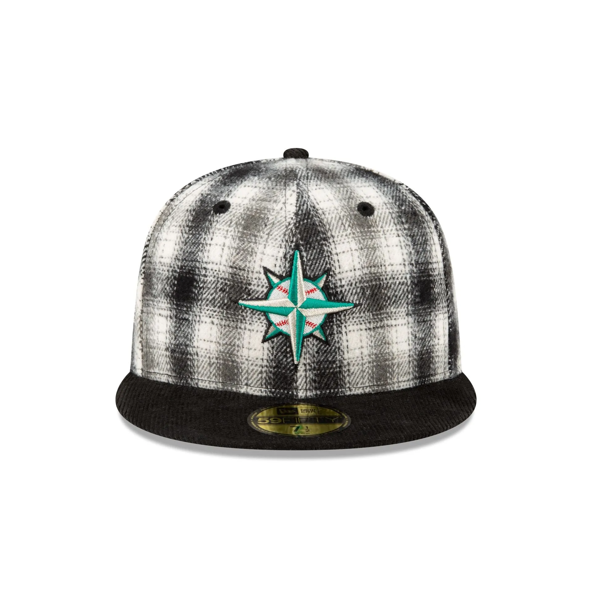 Just Caps Plaid Seattle Mariners 59FIFTY Fitted Hat sold by New Era product image thumbnail 2
