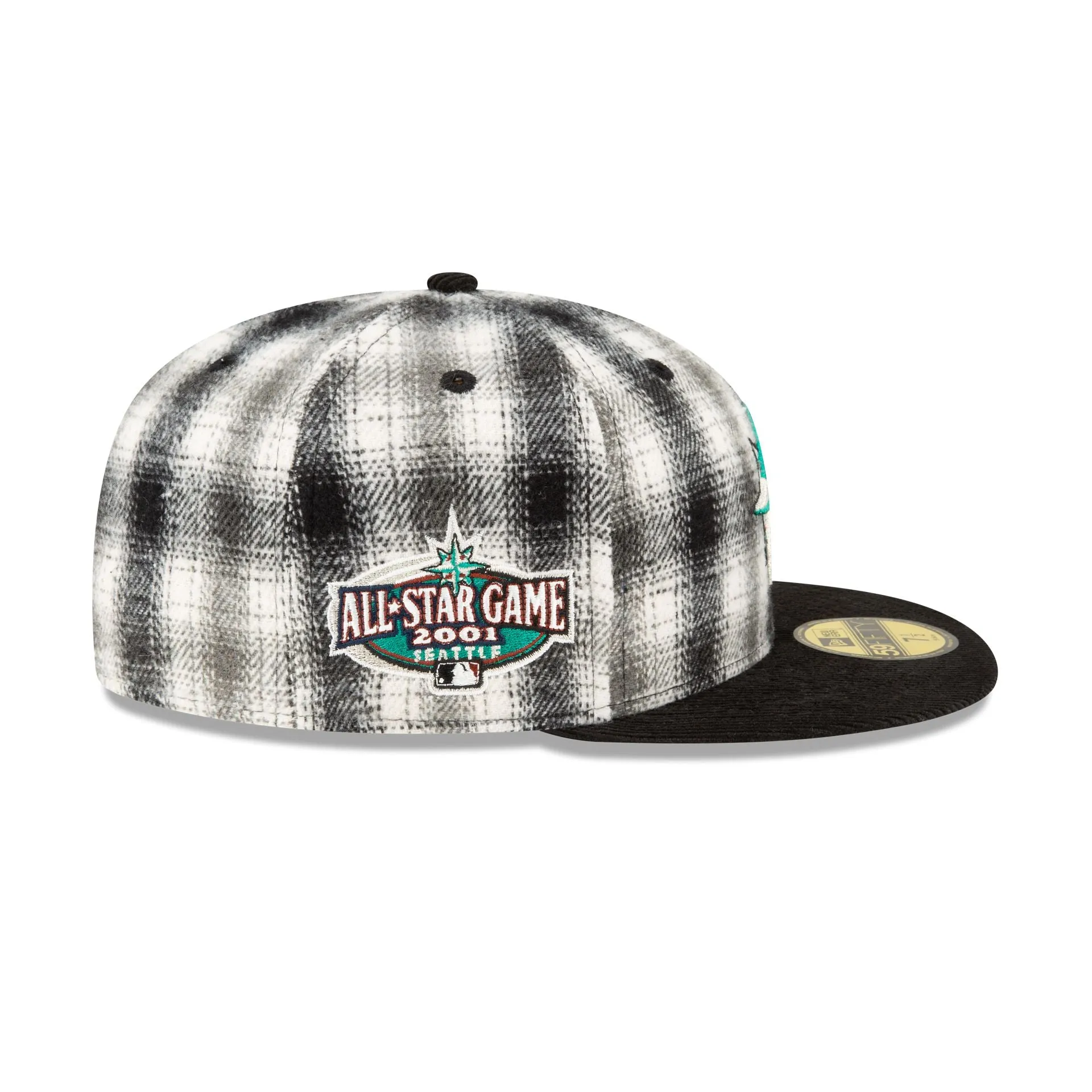 Just Caps Plaid Seattle Mariners 59FIFTY Fitted Hat sold by New Era product image thumbnail 4
