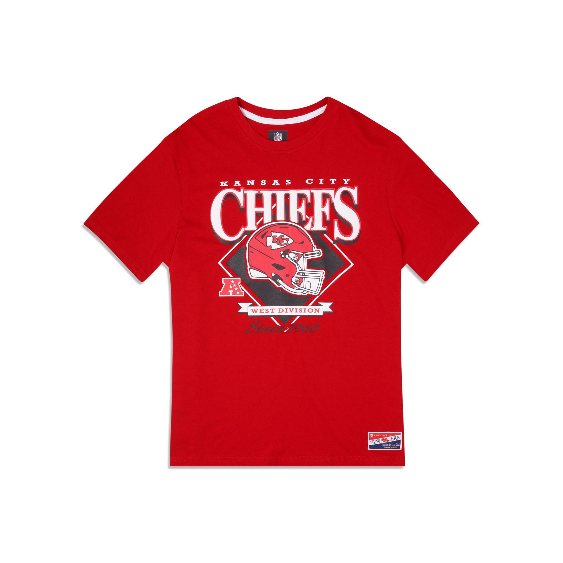 Kansas City Chiefs Throwback T-Shirt sold by New Era