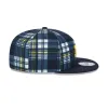 Michigan Wolverines Plaid 9FIFTY Snapback Hat sold by New Era