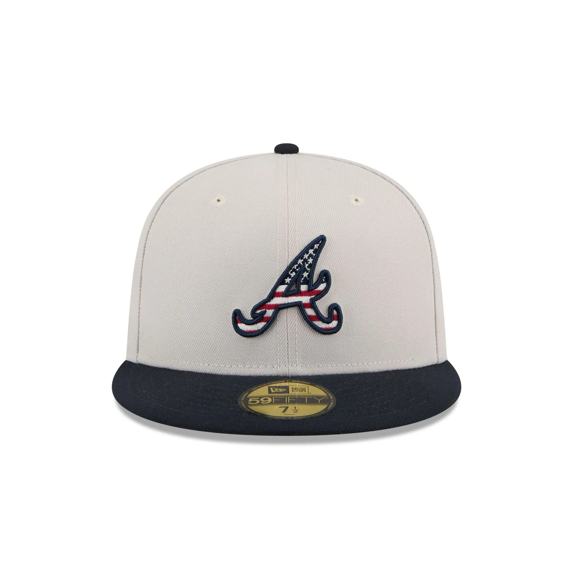 Atlanta Braves Independence Day 2024 59FIFTY Fitted Hat sold by New Era product image thumbnail 2