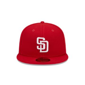 San Diego Padres Red 59FIFTY Fitted Hat sold by New Era