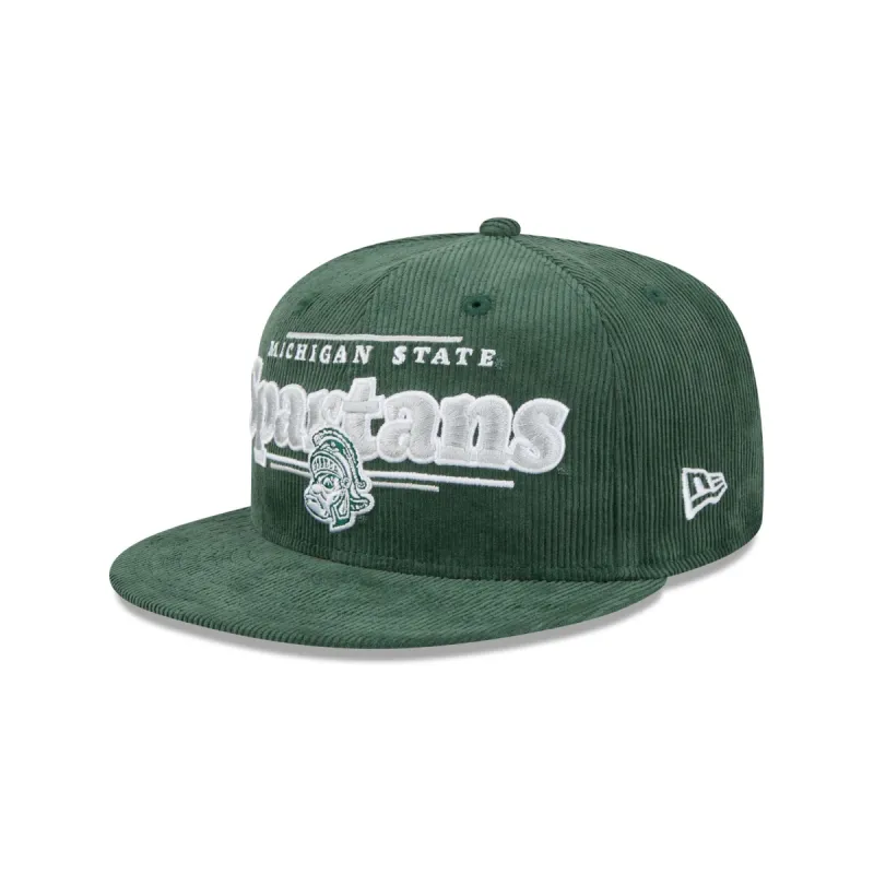Michigan State Spartans College Vault Throwback Display 9FIFTY Snapback Hat sold by New Era