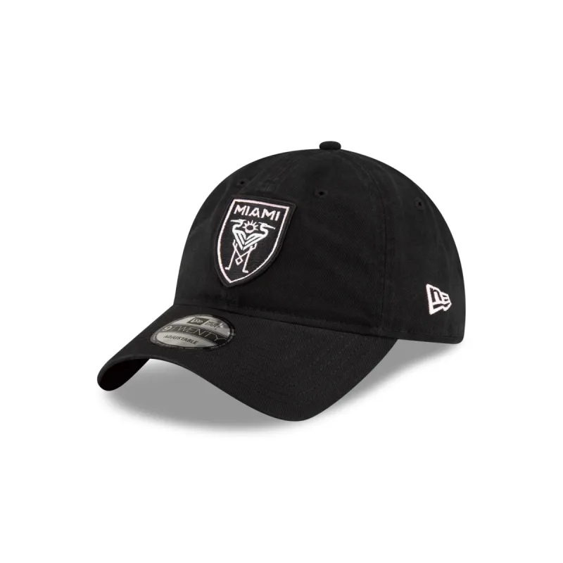 Inter Miami Basic Crest 9TWENTY Adjustable Hat sold by New Era