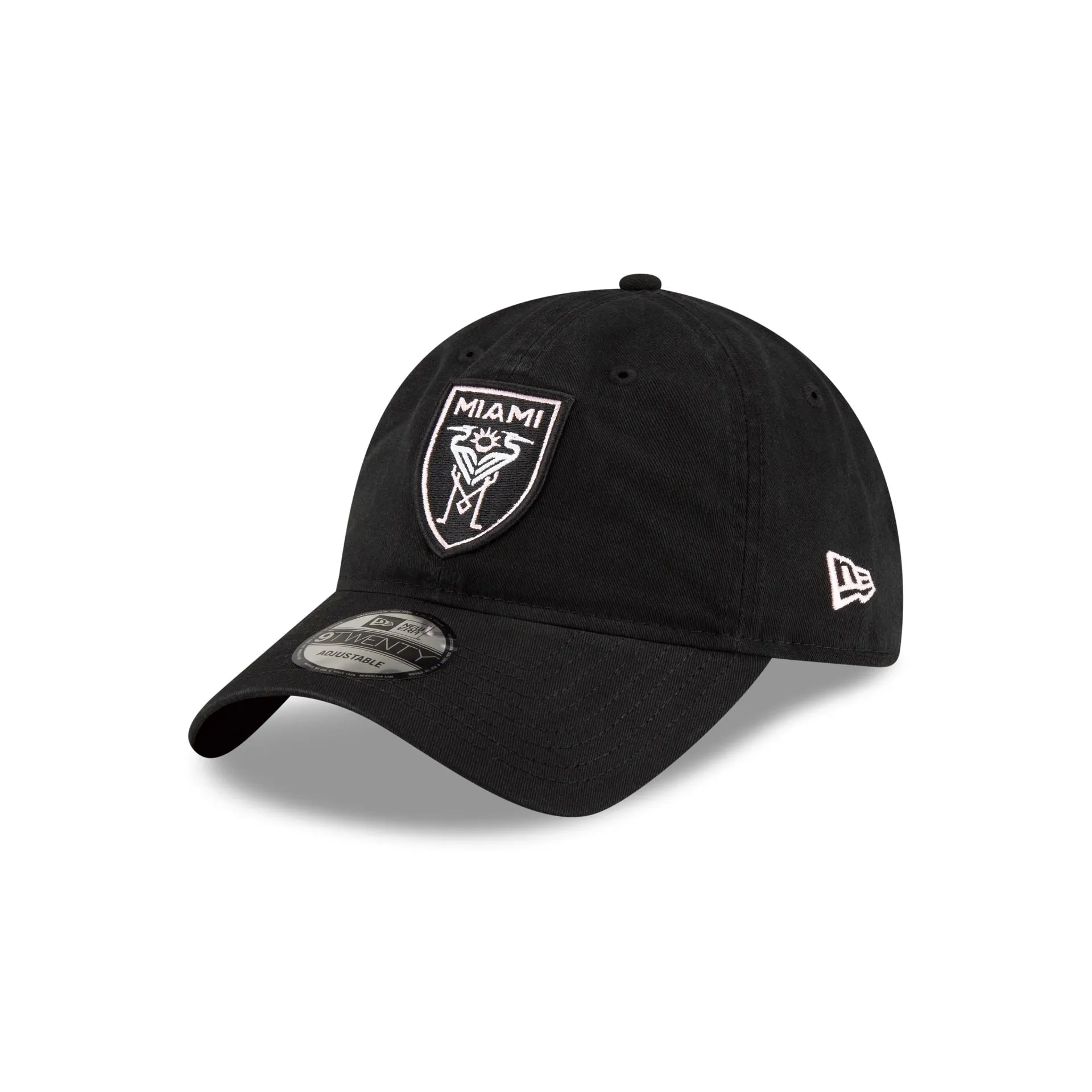Inter Miami Basic Crest 9TWENTY Adjustable Hat sold by New Era