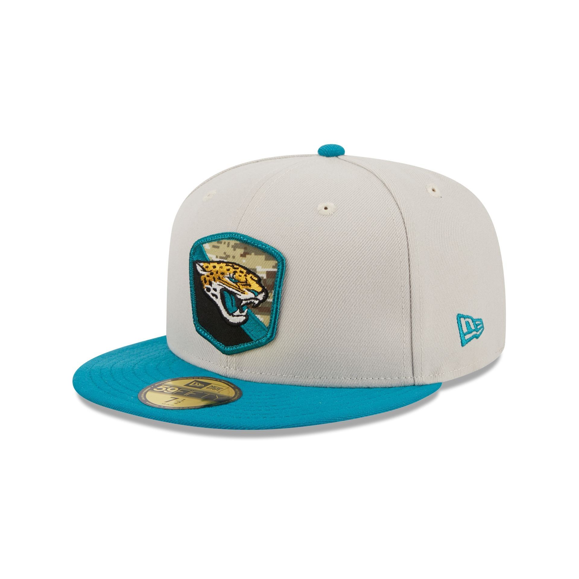 Jacksonville Jaguars 2023 Salute to Service 59FIFTY Fitted Hat sold by New Era product image thumbnail 3