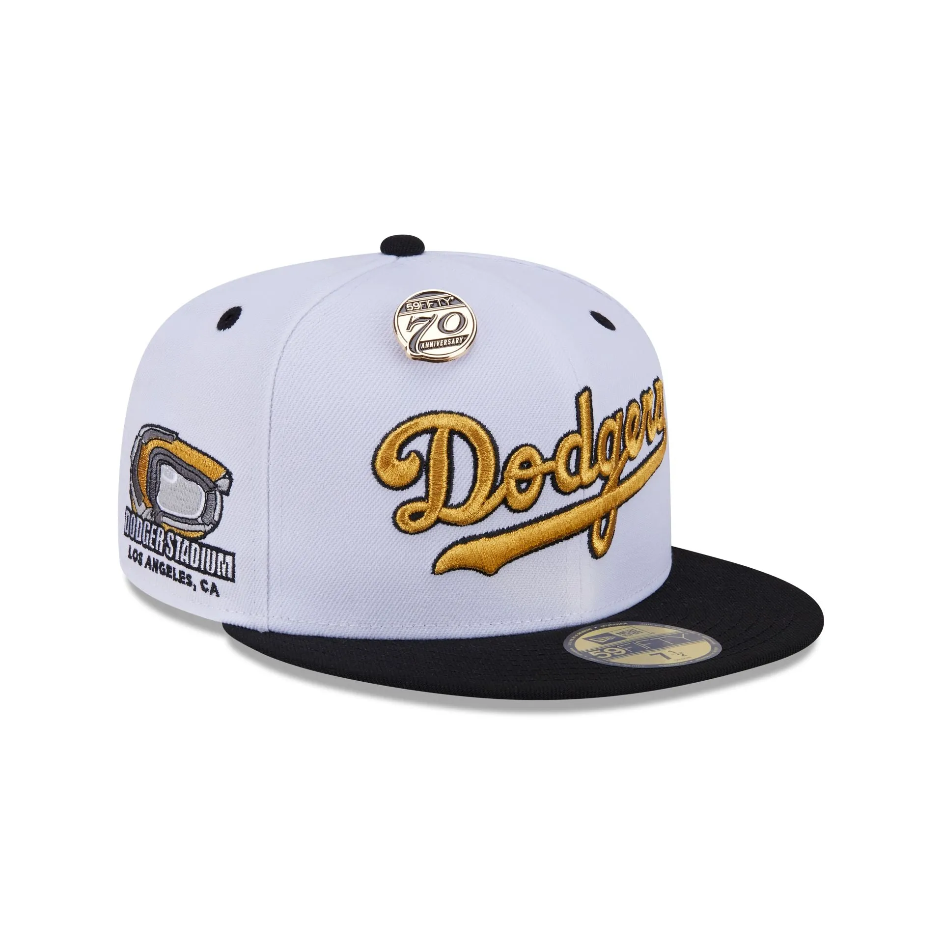Los Angeles Dodgers 70th Anniversary 59FIFTY Fitted Hat sold by New Era