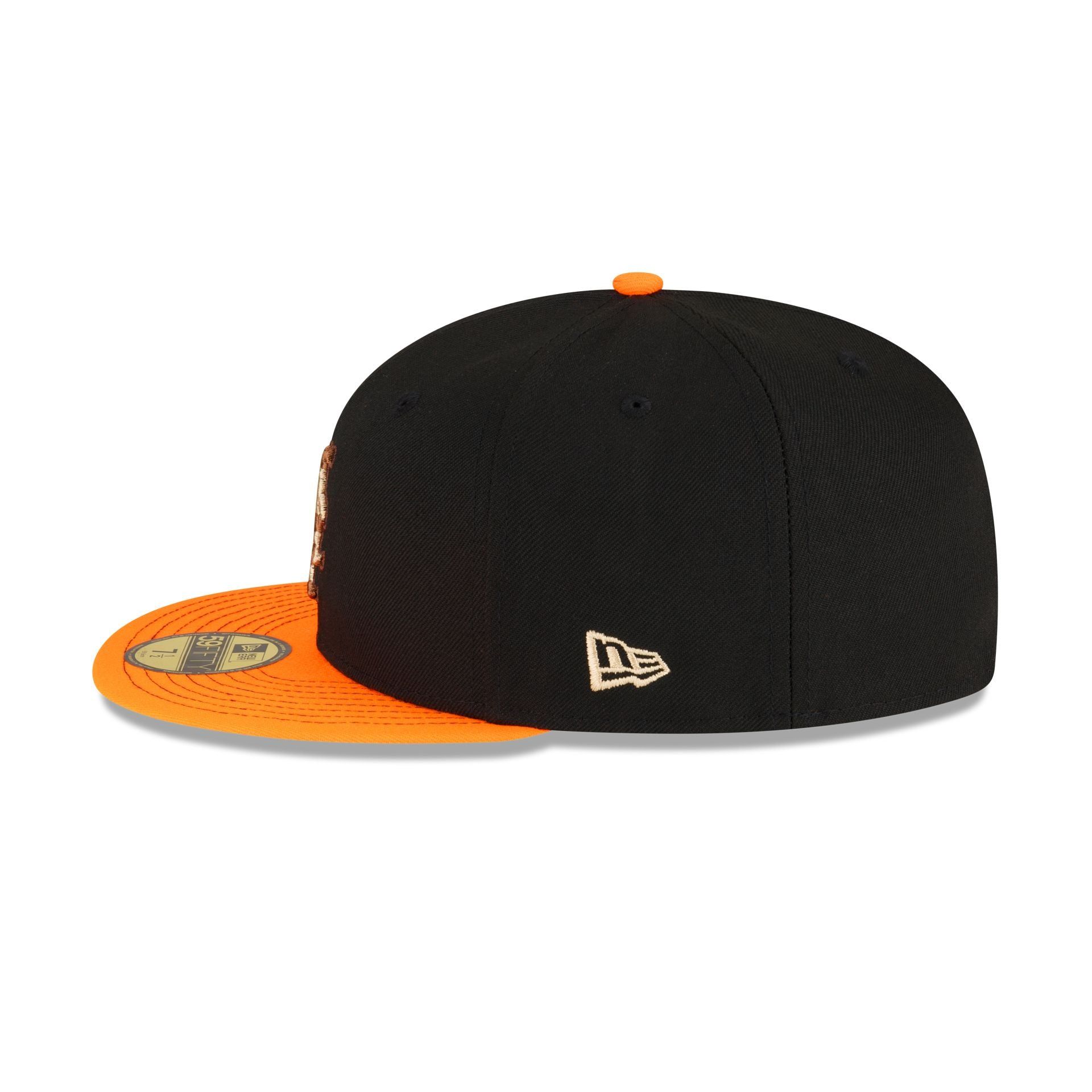 Just Caps Orange Visor New York Mets 59FIFTY Fitted Hat sold by New Era product image thumbnail 5
