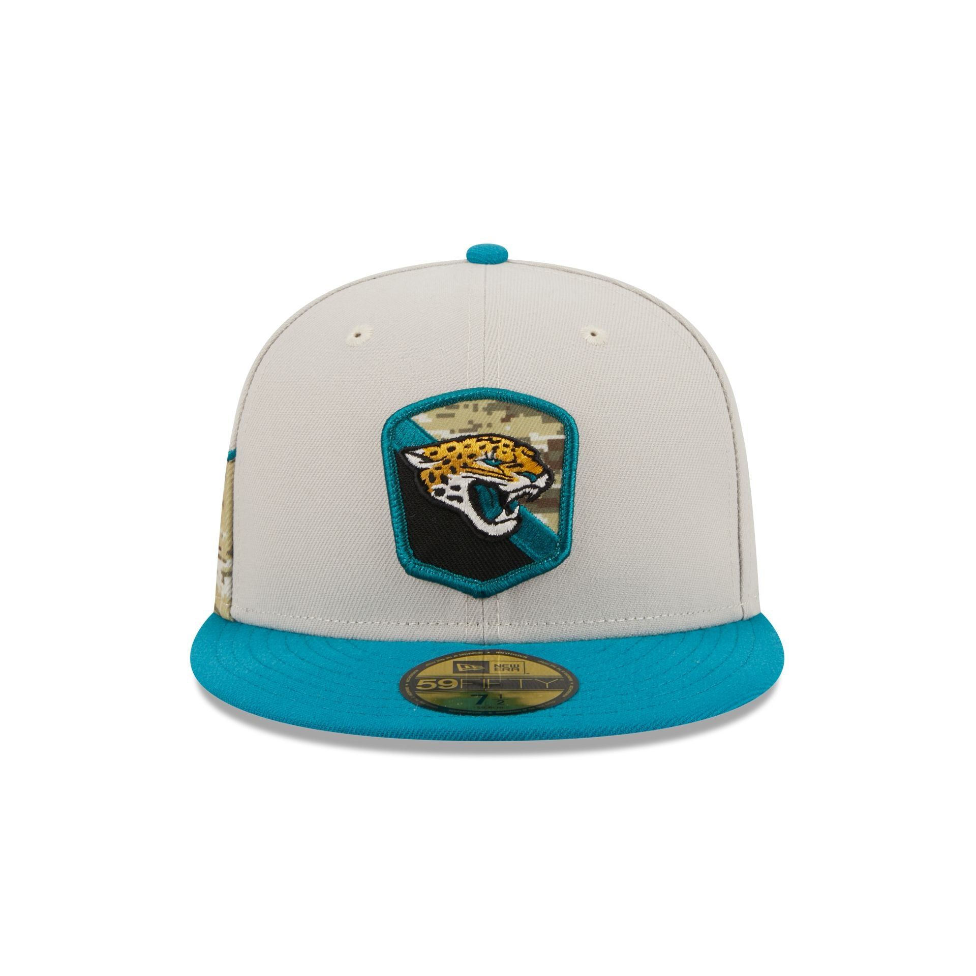 Jacksonville Jaguars 2023 Salute to Service 59FIFTY Fitted Hat sold by New Era product image thumbnail 2