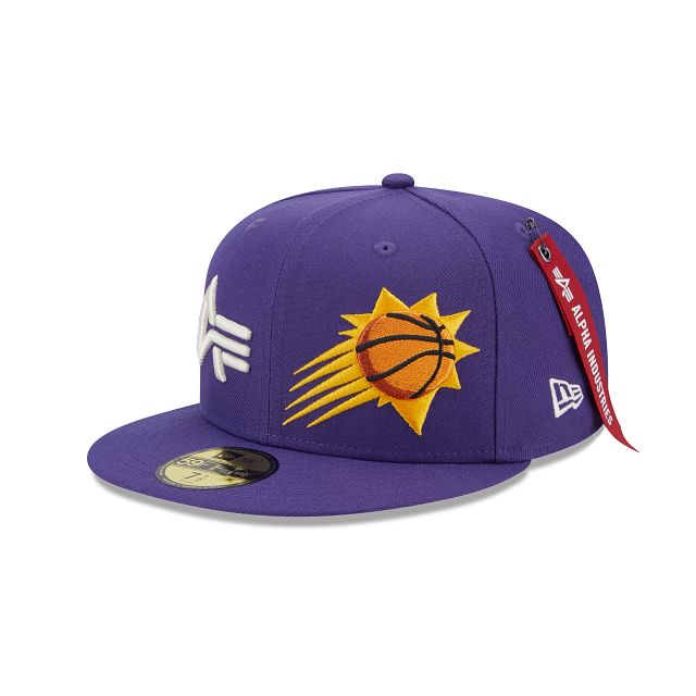 Alpha Industries X Phoenix Suns Dual Logo 59FIFTY Fitted Hat sold by New Era