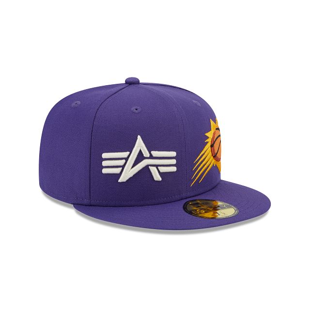 Alpha Industries X Phoenix Suns Dual Logo 59FIFTY Fitted Hat sold by New Era product image thumbnail 3