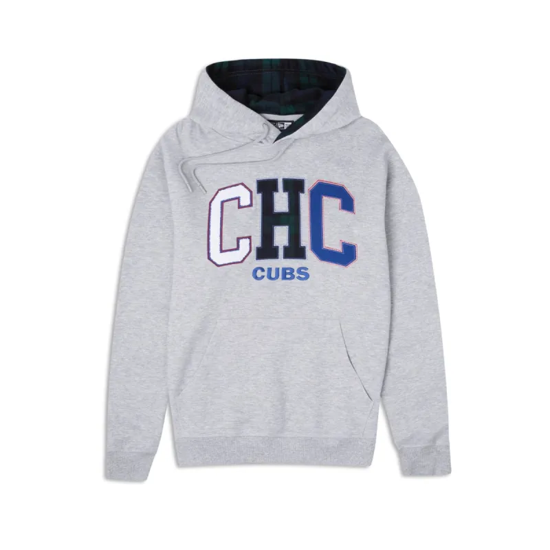 Chicago Cubs Plaid Hoodie sold by New Era