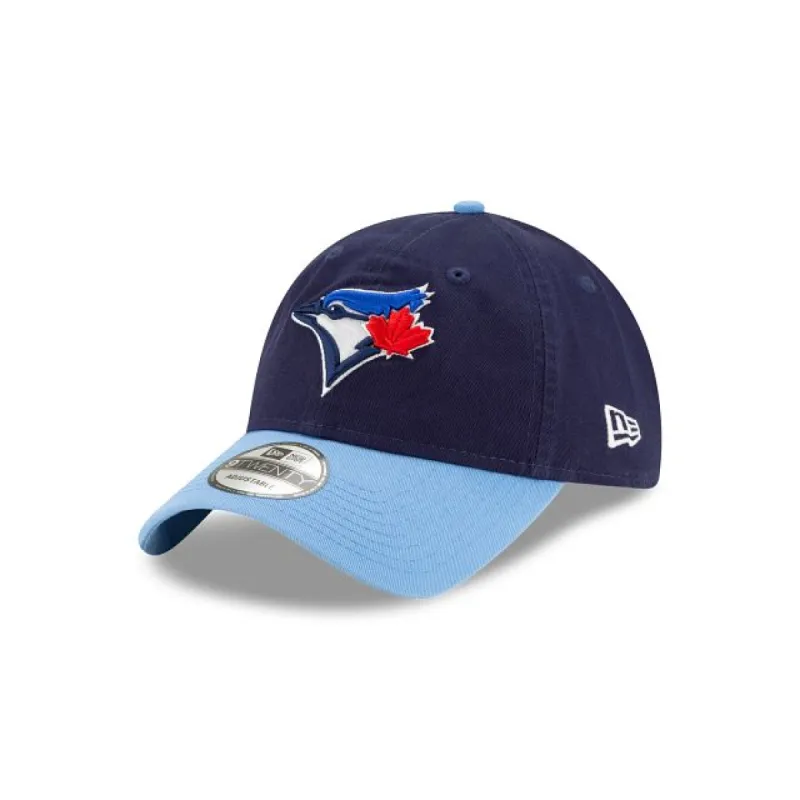 Toronto Blue Jays Core Classic Blue 9TWENTY Adjustable Hat sold by New Era