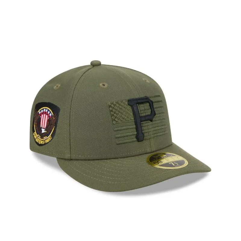 Pittsburgh Pirates Armed Forces Day 2023 Low Profile 59FIFTY Fitted Hat sold by New Era