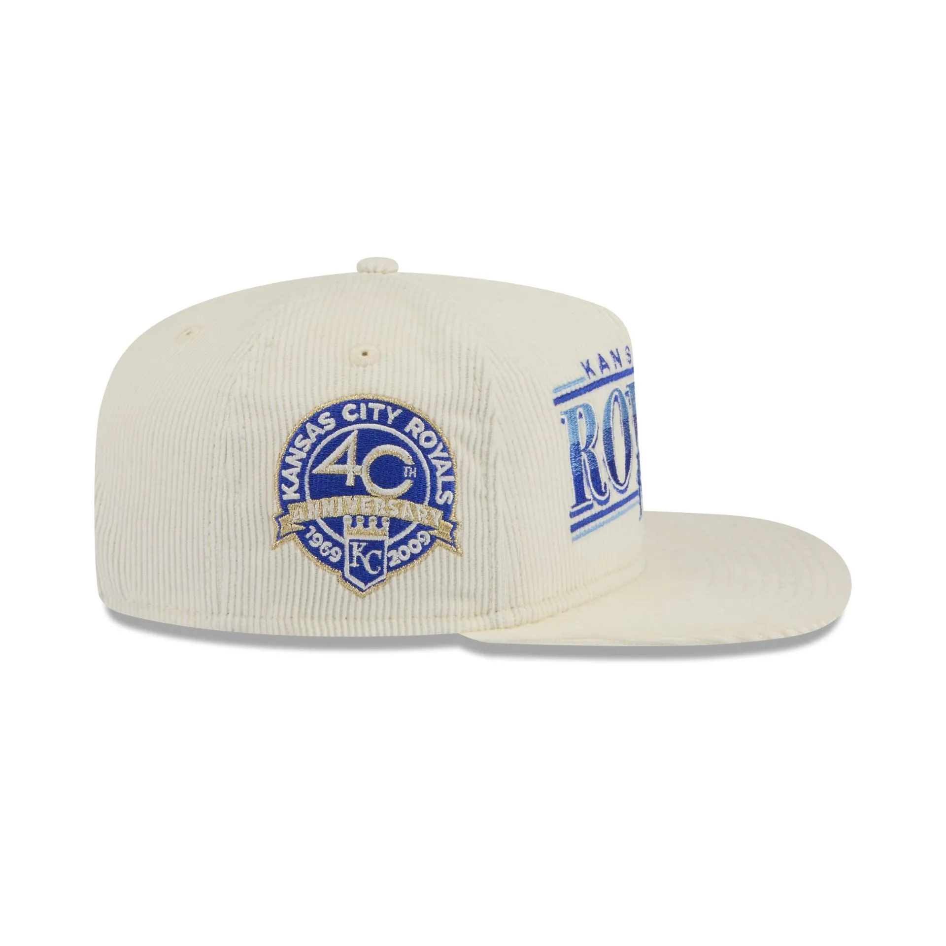 Kansas City Royals Throwback Corduroy Golfer Hat sold by New Era product image thumbnail 4