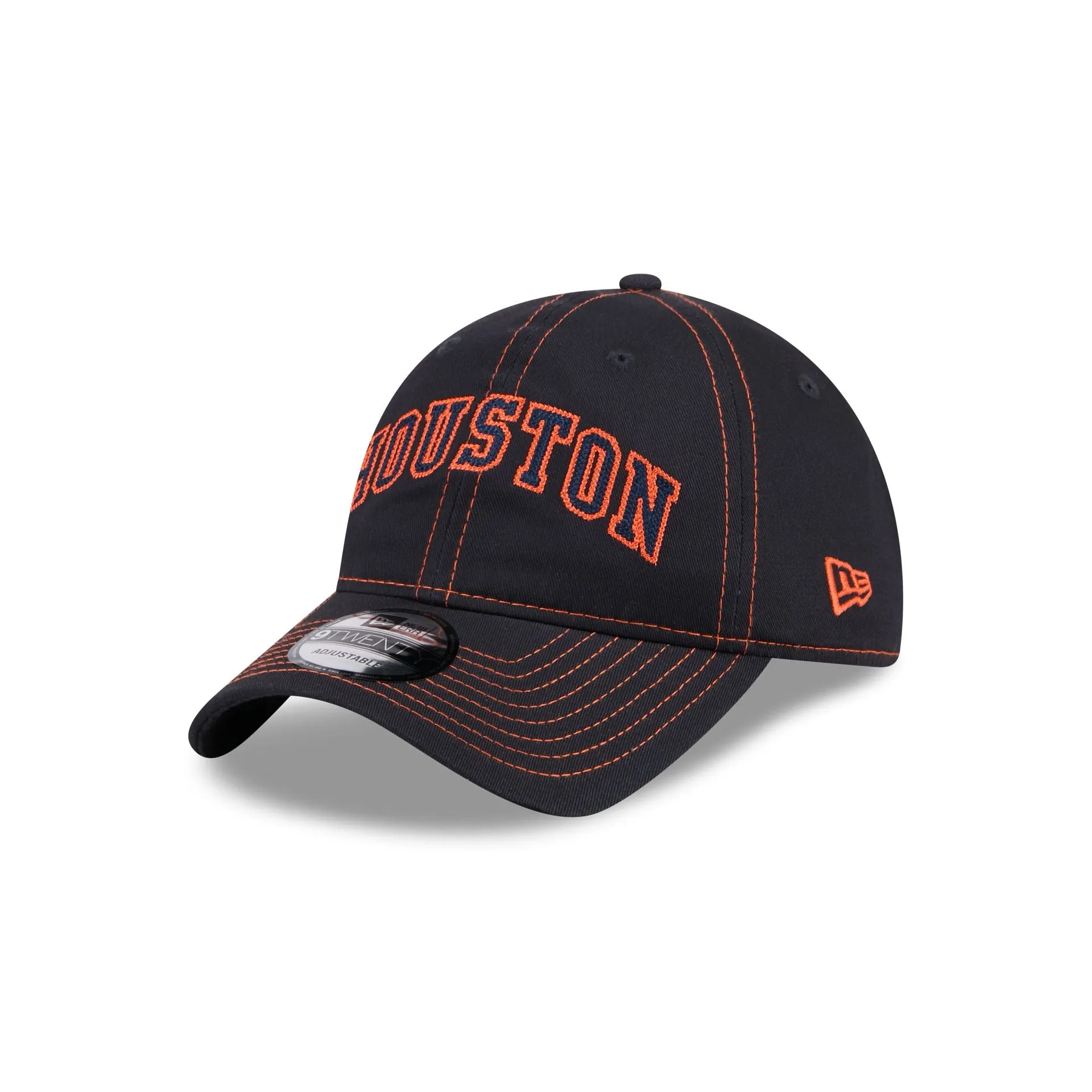 Houston Astros Team Stitch 9TWENTY Adjustable Hat sold by New Era