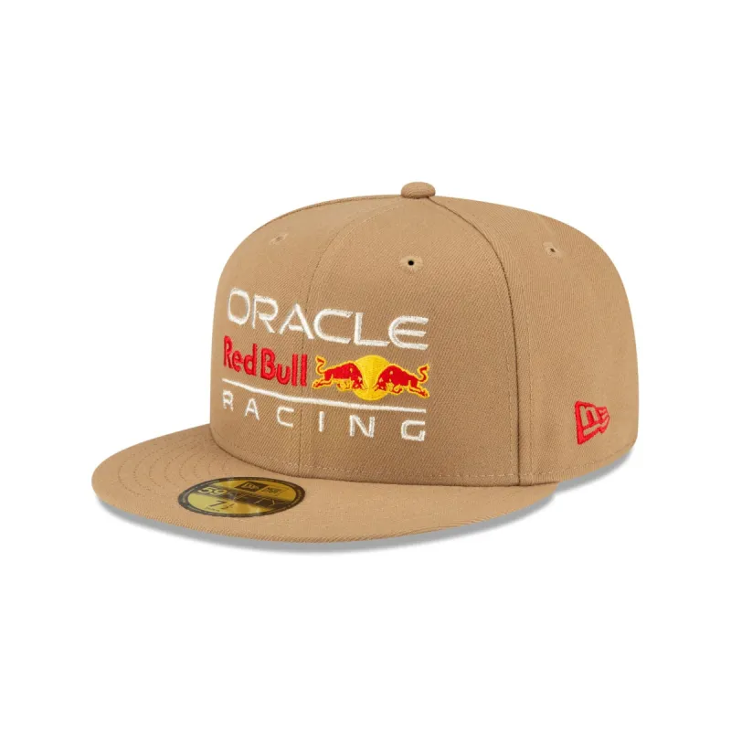 Oracle Red Bull Racing Essential Khaki 59FIFTY Fitted Hat sold by New Era
