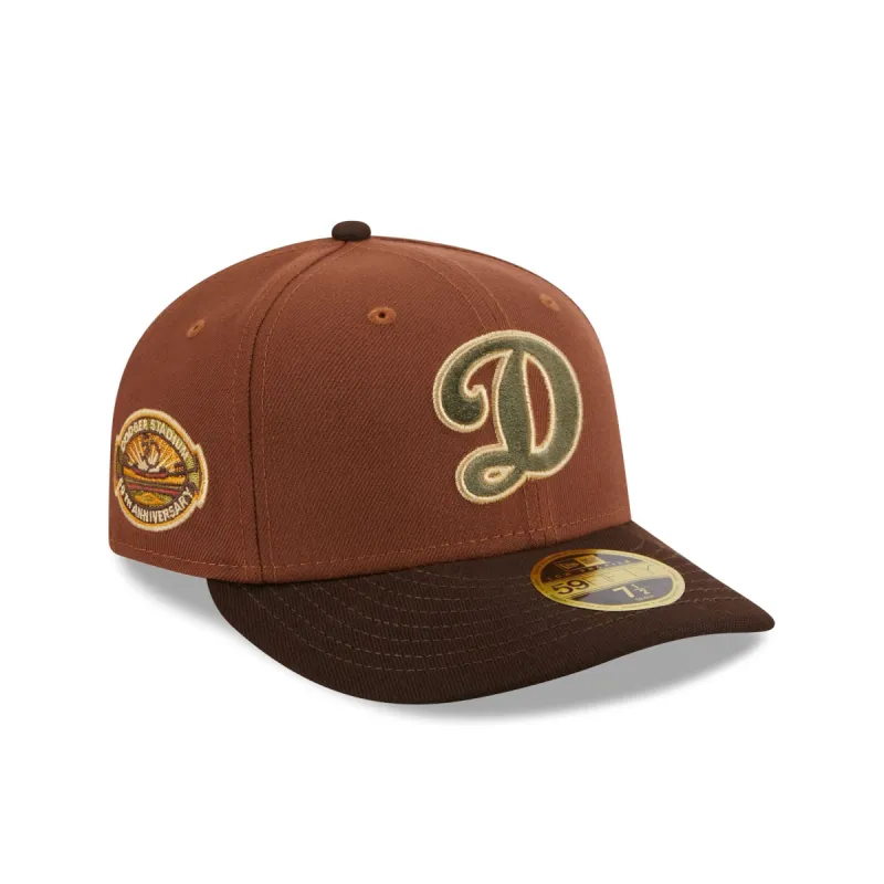 Los Angeles Dodgers Velvet Fill Low Profile 59FIFTY Fitted Hat sold by New Era