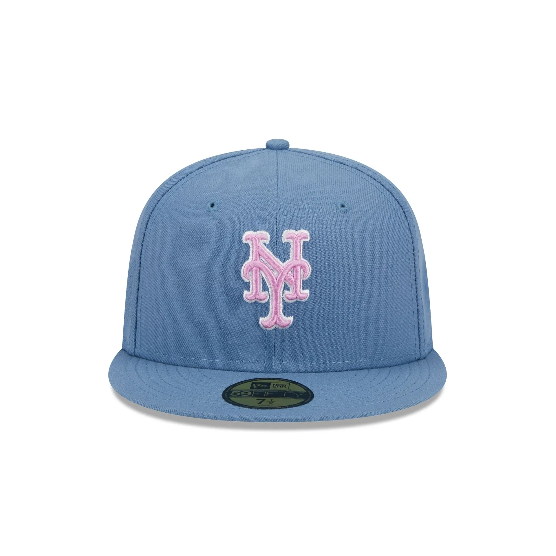 New York Mets Color Pack Faded Blue 59FIFTY Fitted Hat sold by New Era product image thumbnail 2