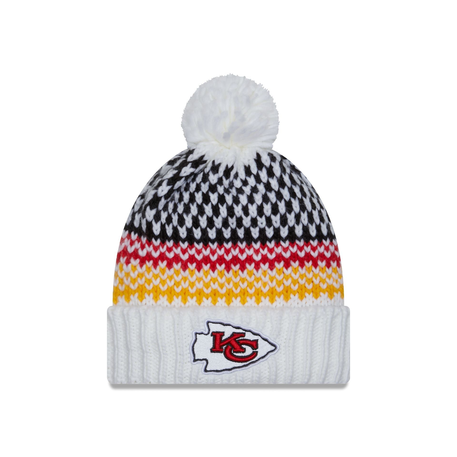 Kansas City Chiefs 2023 Cold Weather Women's Pom Knit sold by New Era