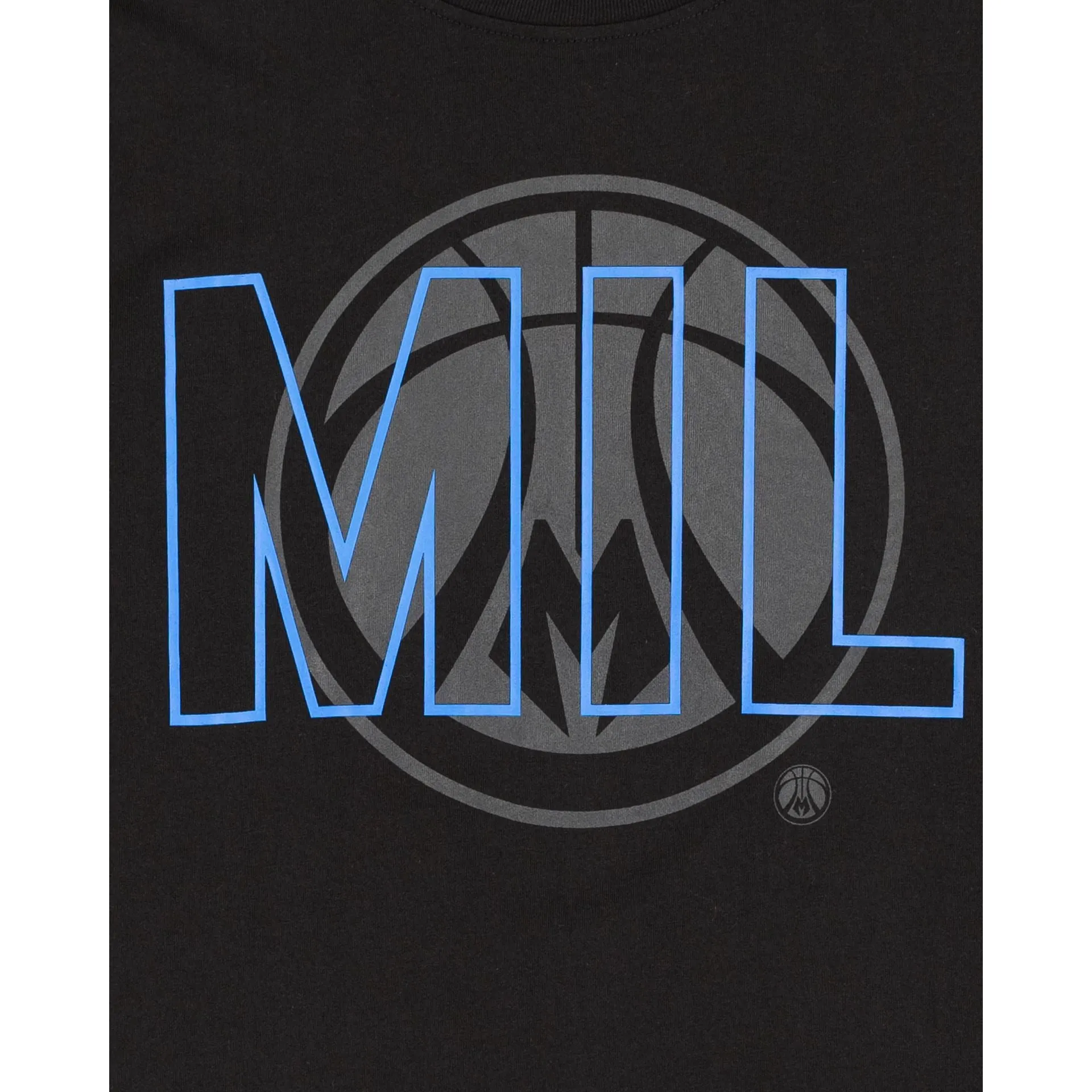 Milwaukee Bucks 2023 City Edition Black T-Shirt sold by New Era product image thumbnail 4