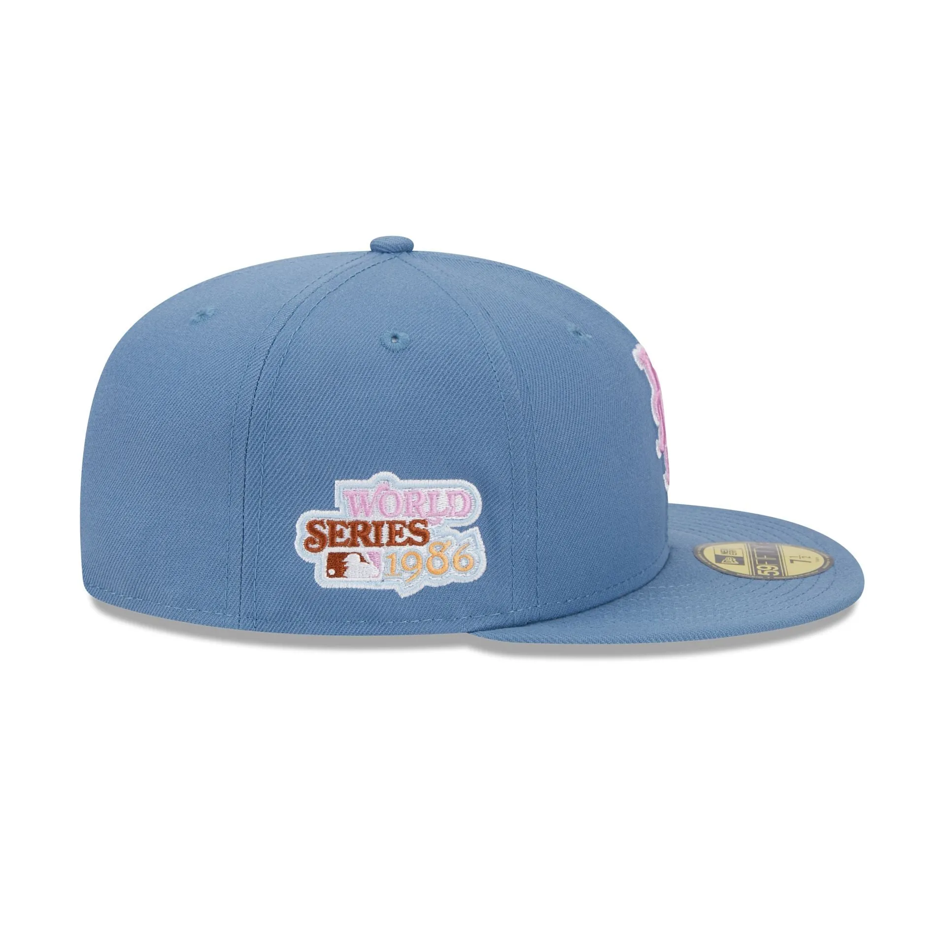 New York Mets Color Pack Faded Blue 59FIFTY Fitted Hat sold by New Era product image thumbnail 4