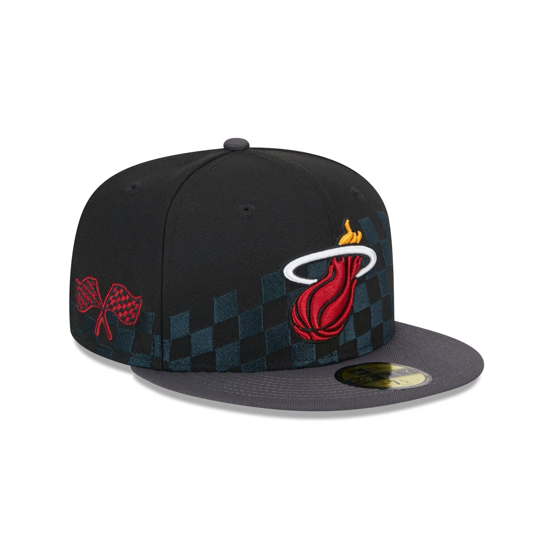 Miami Heat 2024 Rally Drive 59FIFTY Fitted Hat sold by New Era