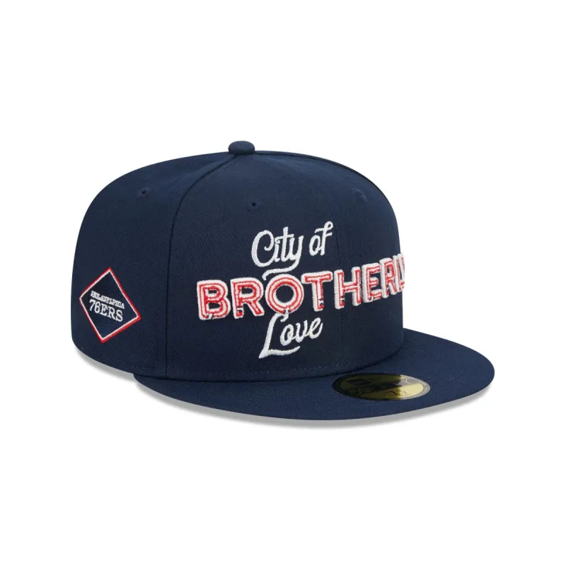 Philadelphia 76ers 2023 City Edition 59FIFTY Fitted Hat sold by New Era