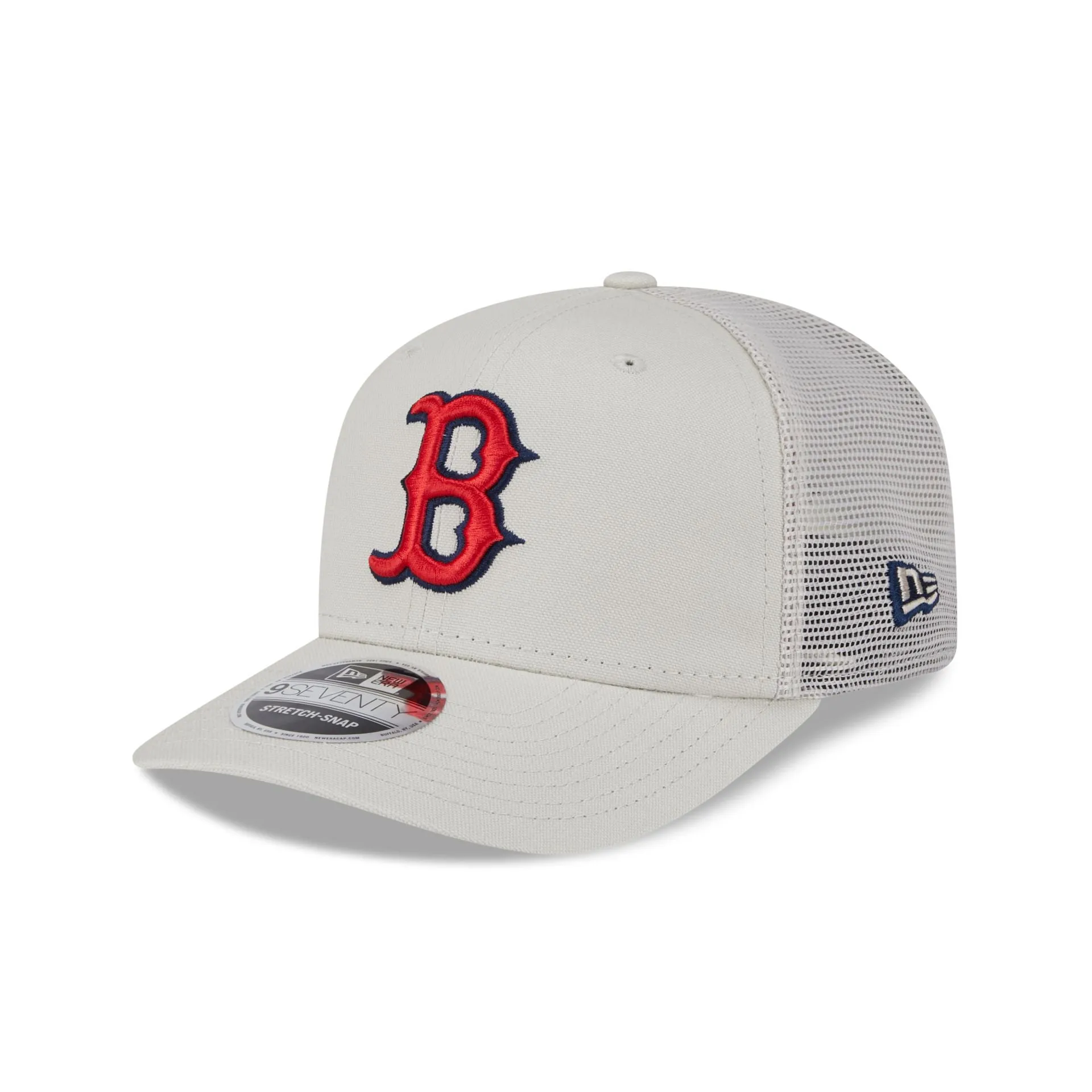 Boston Red Sox Canvas 9SEVENTY Trucker Hat sold by New Era