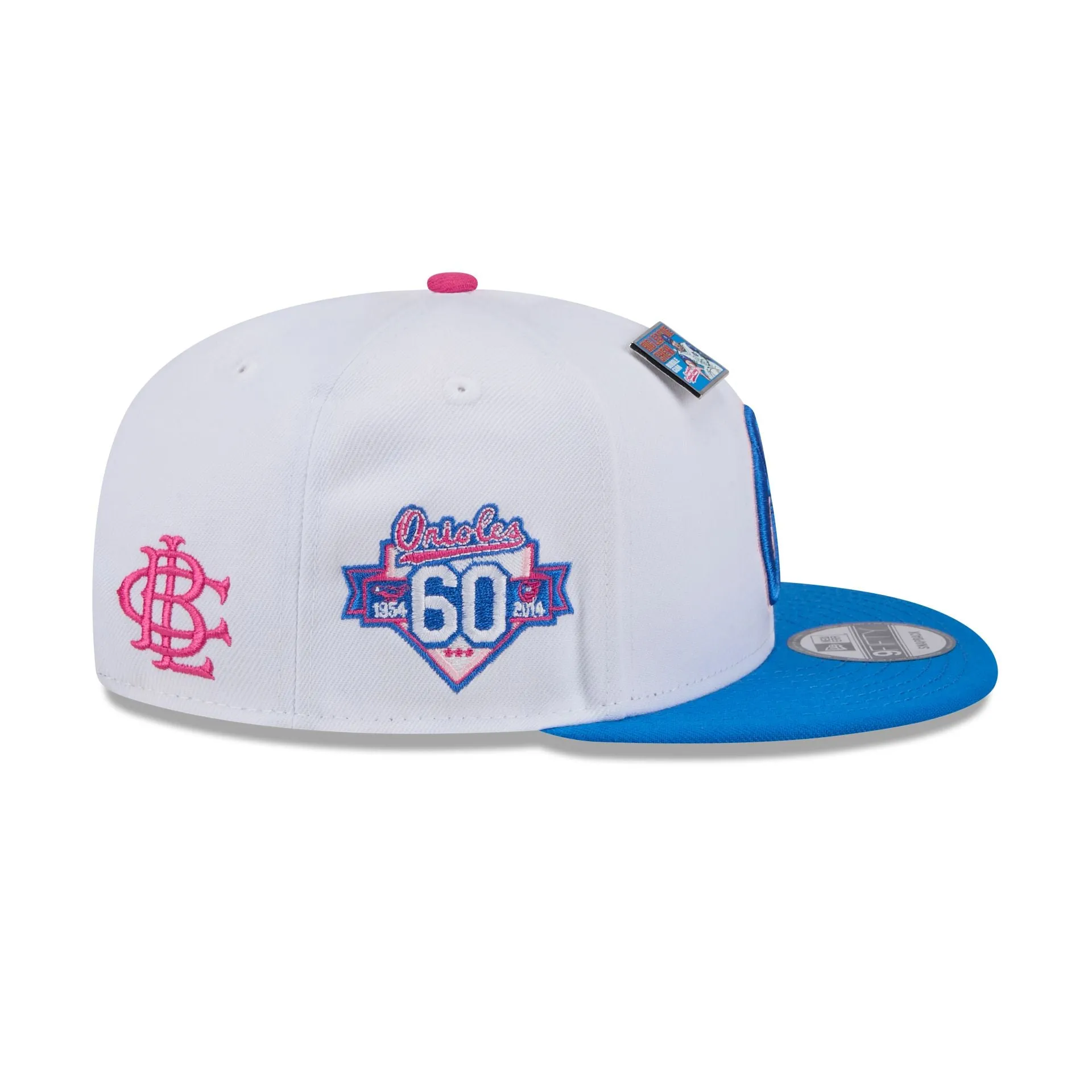 Big League Chew X Baltimore Orioles Cotton Candy 9FIFTY Snapback Hat sold by New Era product image thumbnail 4