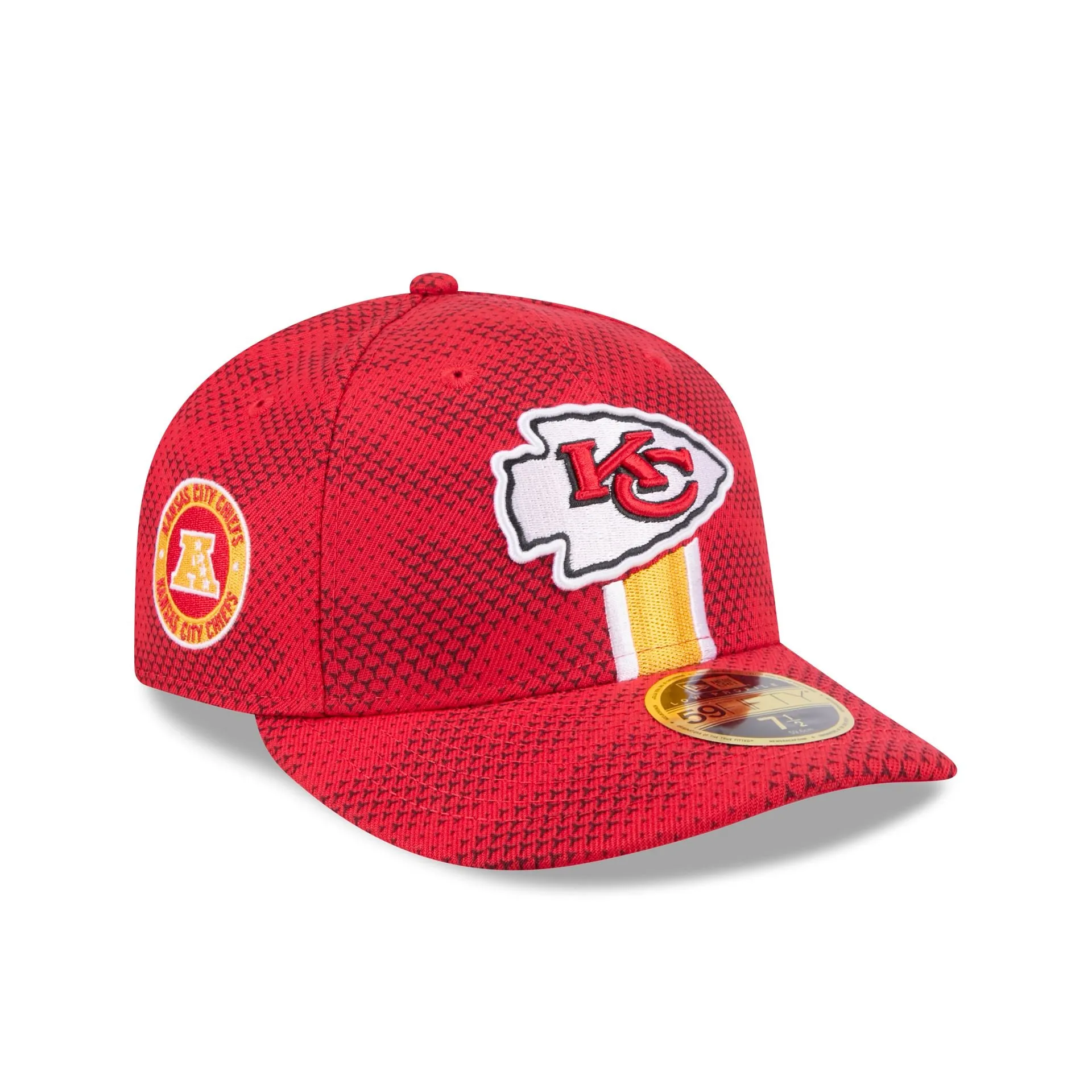 Kansas City Chiefs 2024 Sideline Low Profile 59FIFTY Fitted Hat sold by New Era