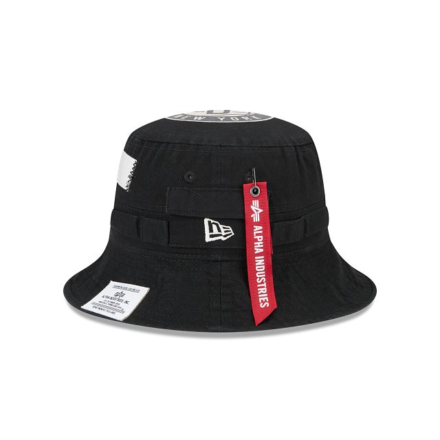 Alpha Industries X Brooklyn Nets Adventure Bucket Hat sold by New Era product image thumbnail 4