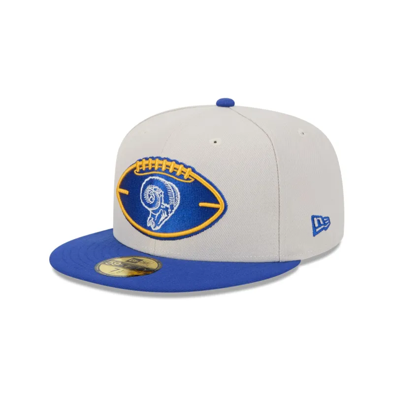 Los Angeles Rams 2024 Historic Sideline 59FIFTY Fitted Hat sold by New Era