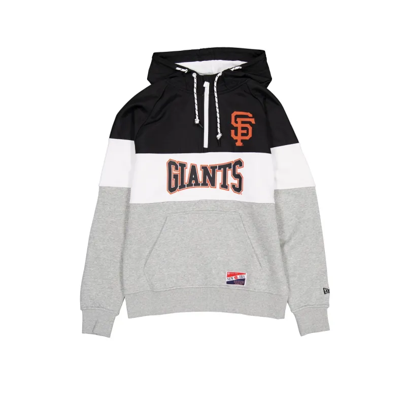 San Francisco Giants Throwback Color Block Hoodie sold by New Era