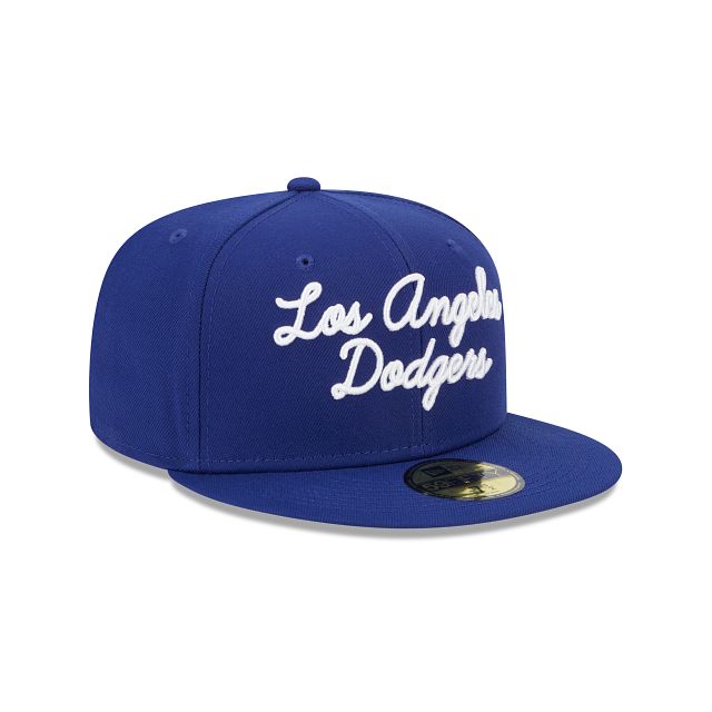 Los Angeles Dodgers Fairway Script 59FIFTY Fitted Hat sold by New Era product image thumbnail 3