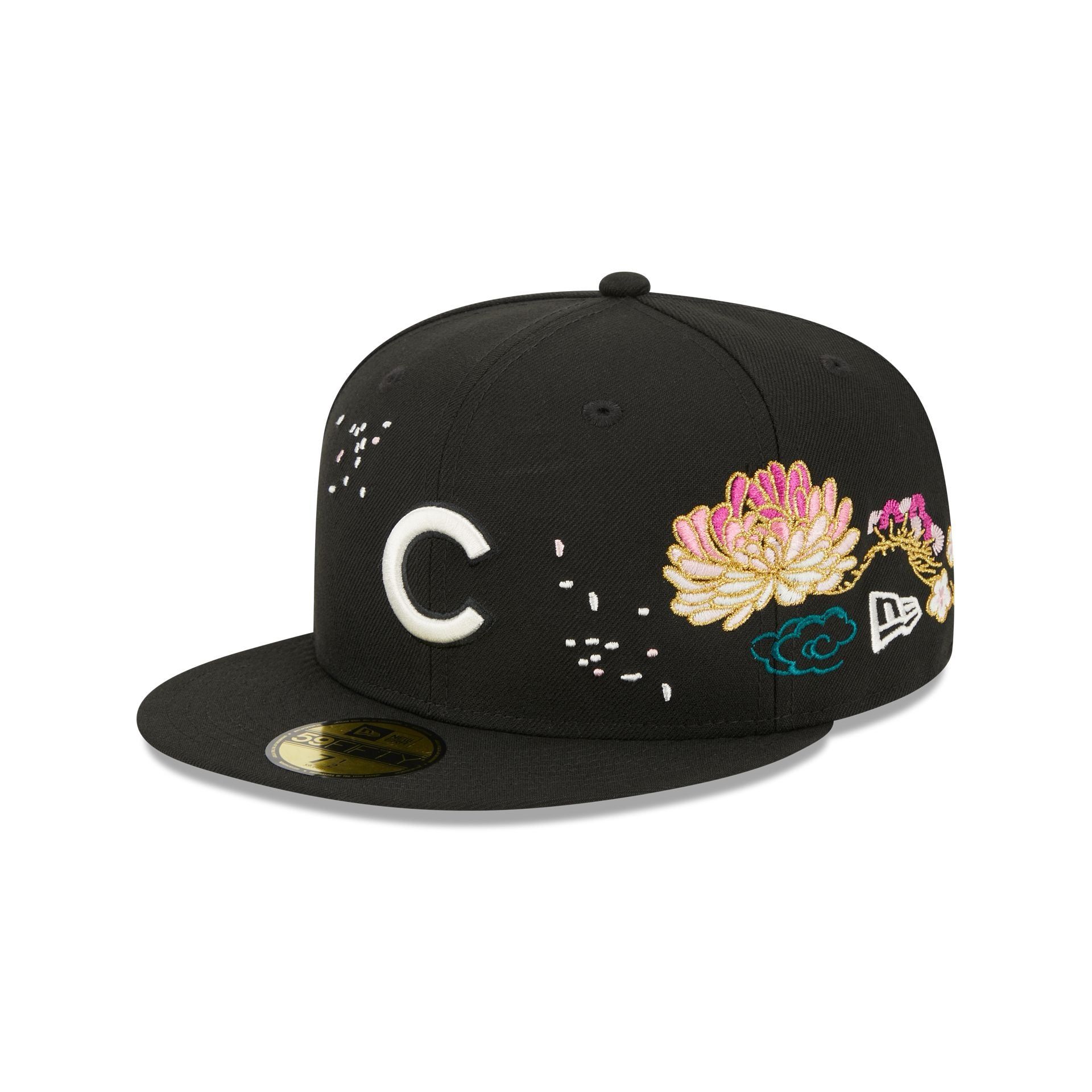 Chicago Cubs Cherry Blossom 59FIFTY Fitted Hat sold by New Era
