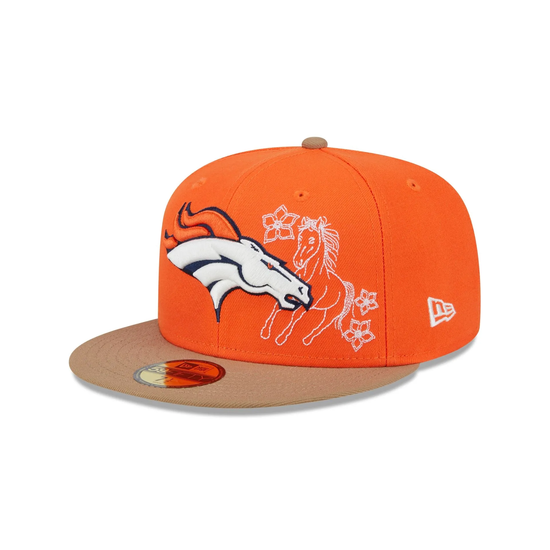 Denver Broncos Western Khaki 59FIFTY Fitted Hat sold by New Era product image thumbnail 3