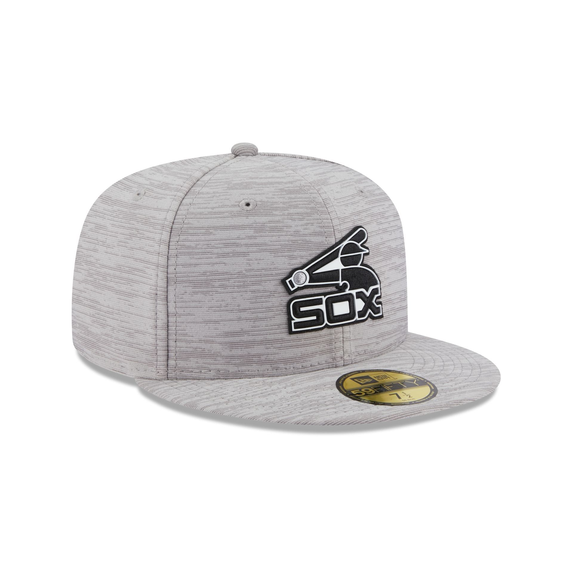 Chicago White Sox 2023 Clubhouse Gray 59FIFTY Fitted Hat sold by New Era product image thumbnail 3