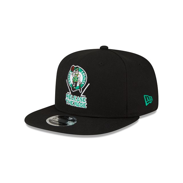 Marvel X Boston Celtics Black 9FIFTY Snapback Hat sold by New Era