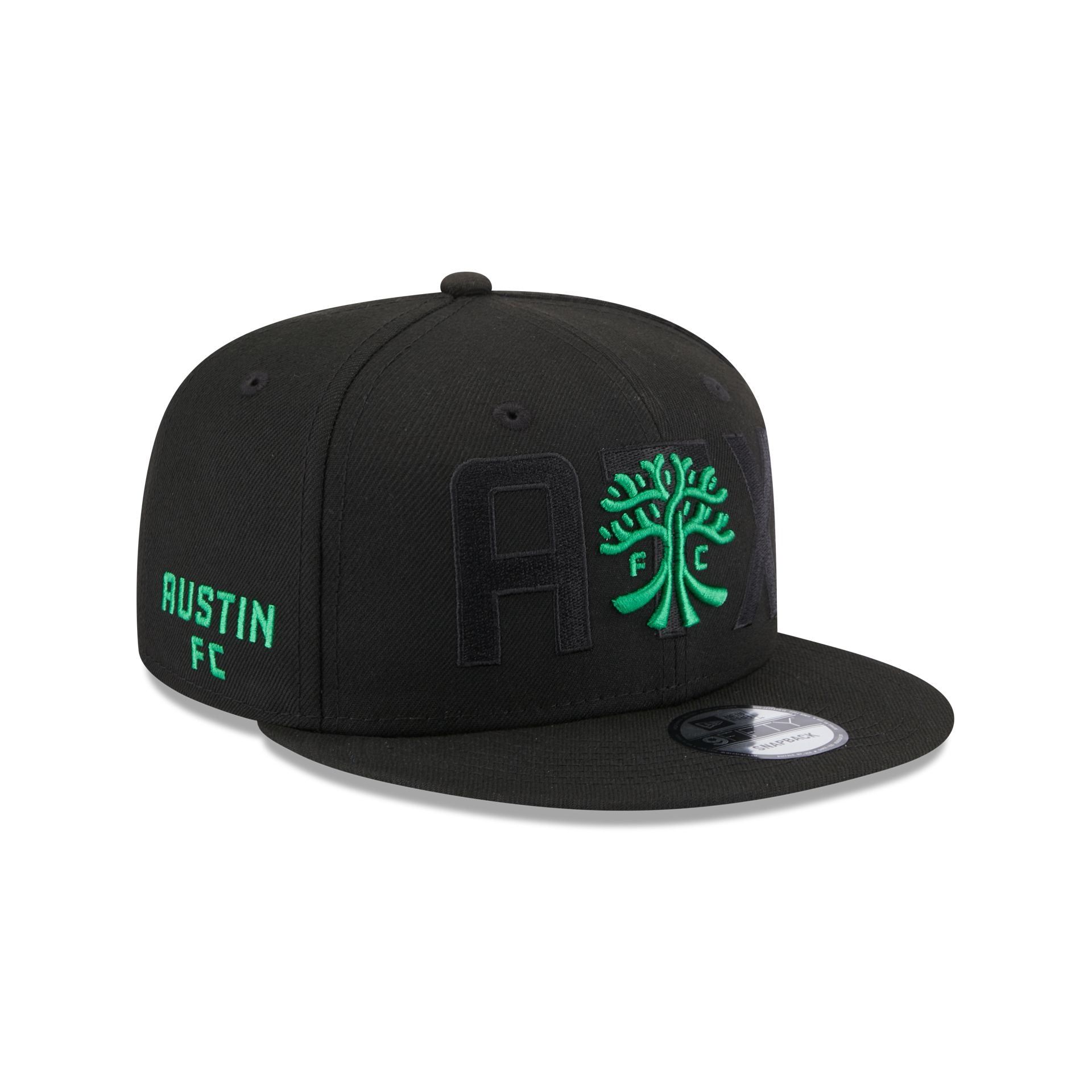 Austin FC Black 9FIFTY Snapback Hat sold by New Era
