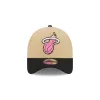 Miami Heat City Side Patch 9FORTY A-Frame Snapback Hat sold by New Era