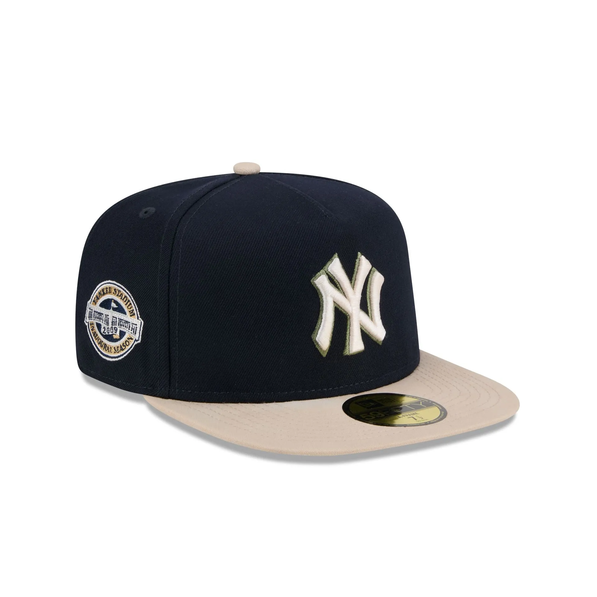 New York Yankees Canvas 59FIFTY A-Frame Fitted Hat sold by New Era