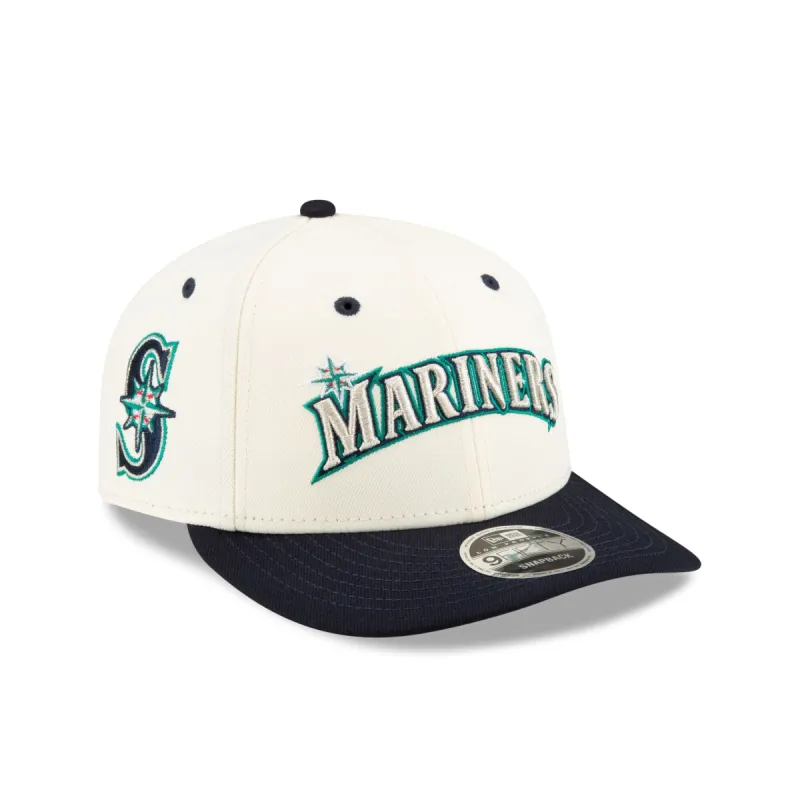 FELT X Seattle Mariners Low Profile 9FIFTY Snapback Hat sold by New Era