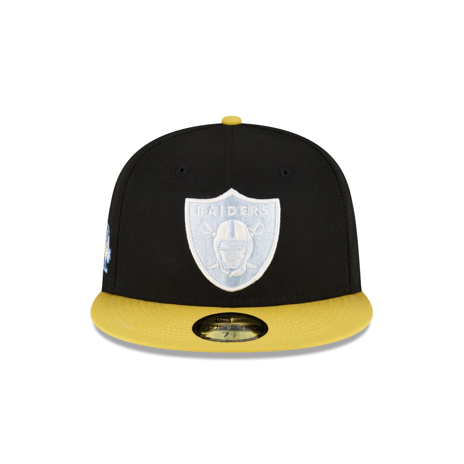 Las Vegas Raiders Chartreuse Visor 59FIFTY Fitted Hat sold by New Era product image thumbnail 2
