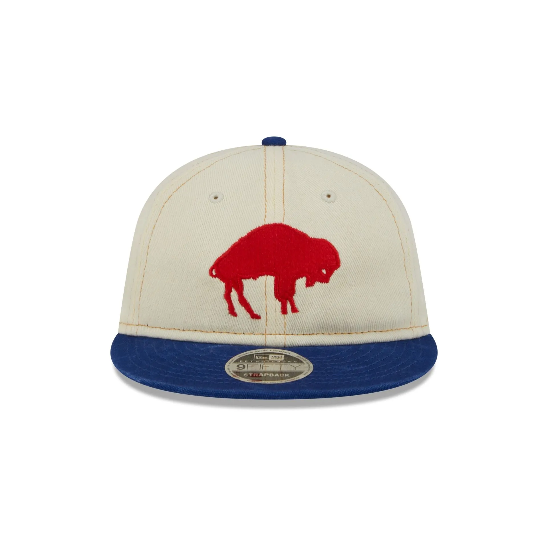 Buffalo Bills Chrome Denim Retro Crown 9FIFTY Adjustable Hat sold by New Era product image thumbnail 2